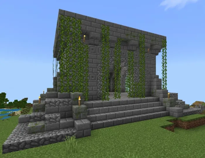 Руины храма