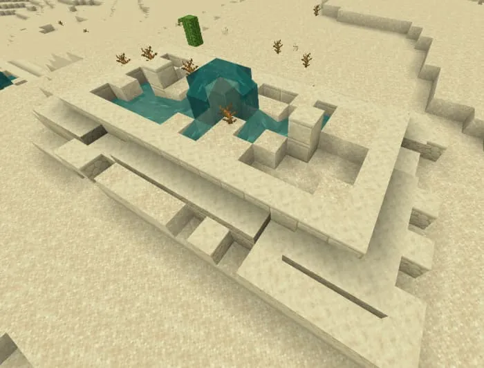 Источник воды в пустыне