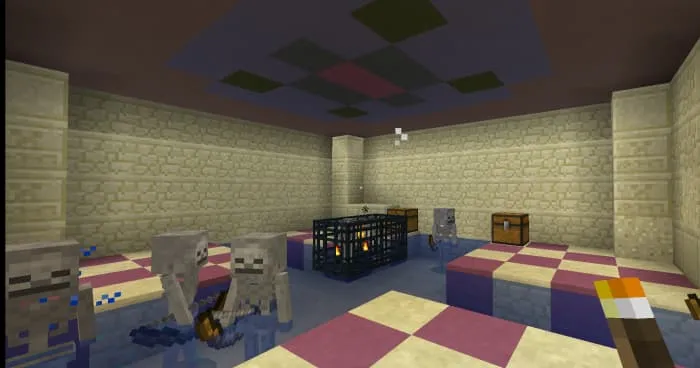 Данж под деревней