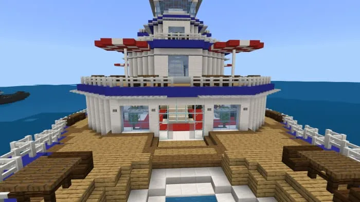 Палуба лайнера