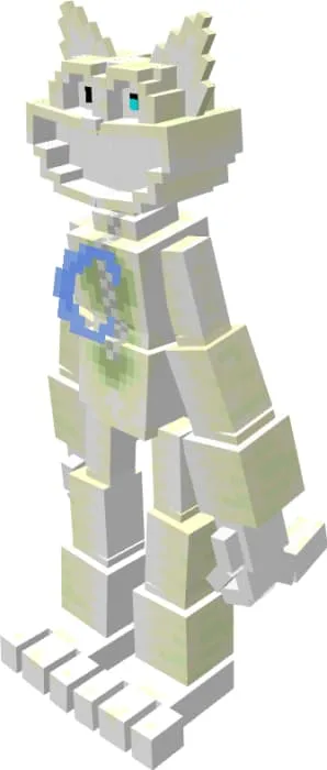 Вид кота на двух лапах