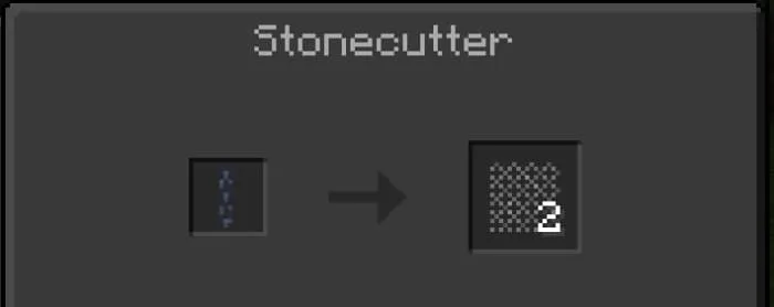 Крафт забора из звеньев