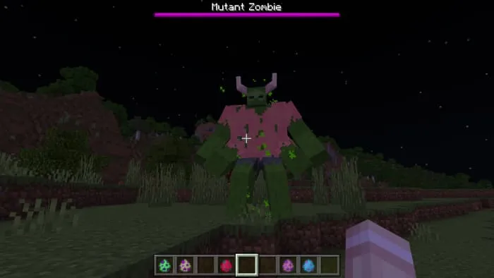 Огромный мутировавший зомби