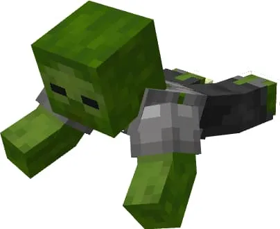 Зомби ползет