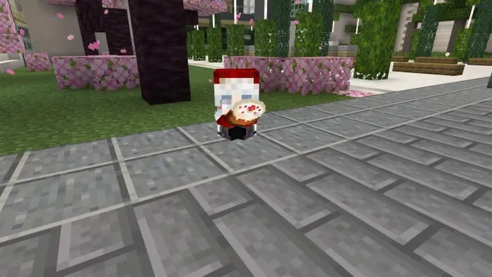 Персонаж с тортиком