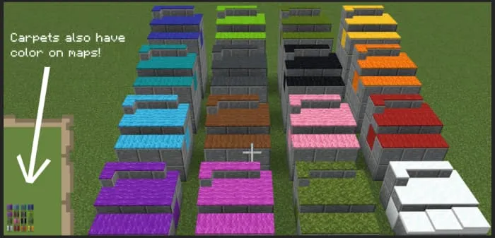 Варианты лестниц с коврами