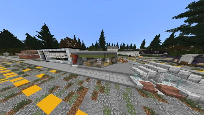 Ресторан в заброшенной зоне