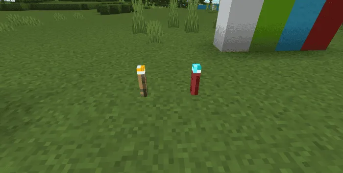 Факела на земле