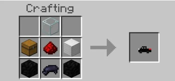 Крафт черного пикапа