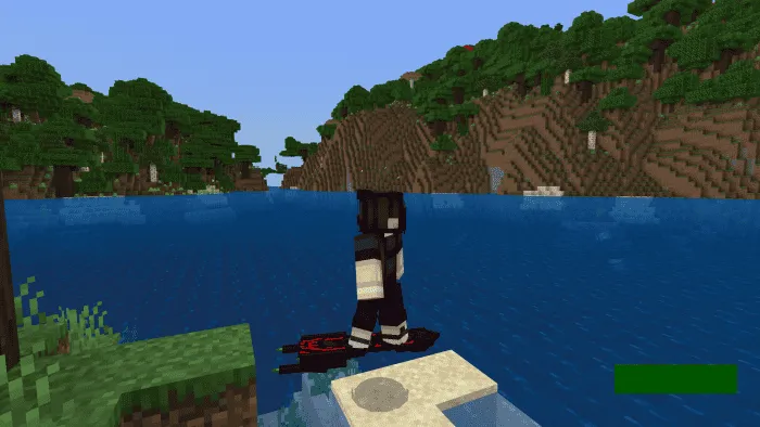 Игрок верхом на летальной доске