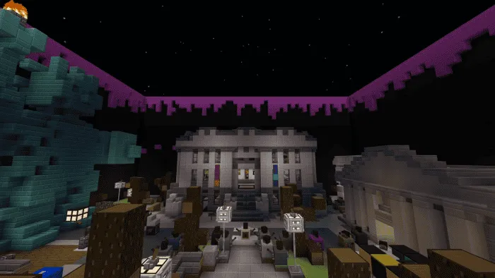 Скриншот с карты пряток