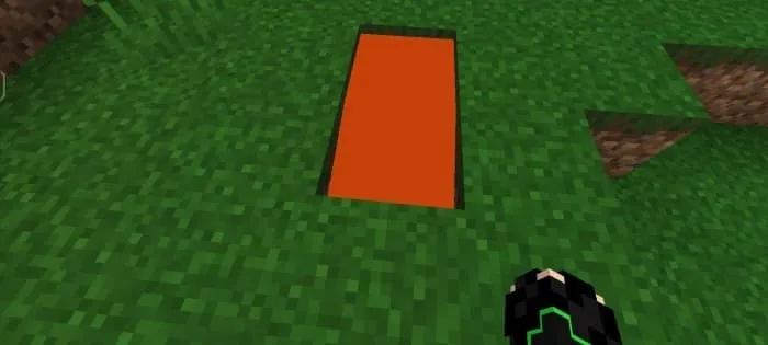 Лава без текстуры