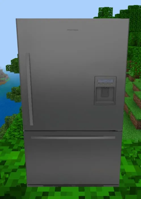 Холодильник в сером цвете