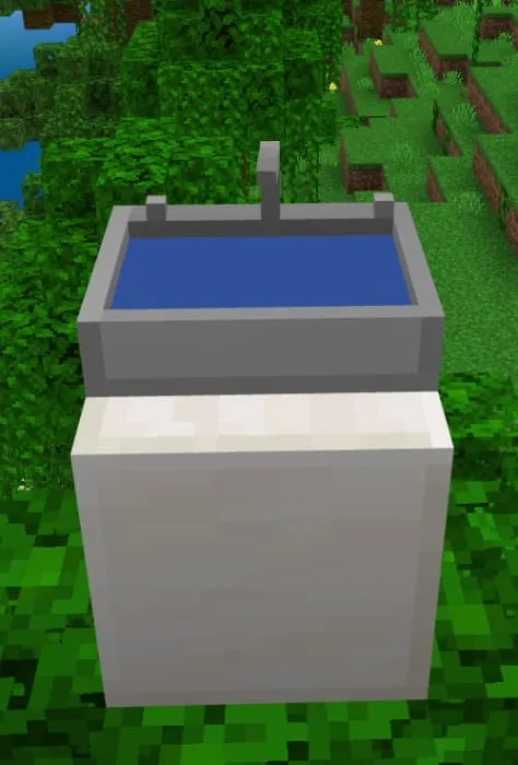 Раковина с водой