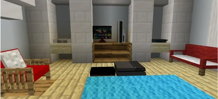 Комната с креслом и ПК