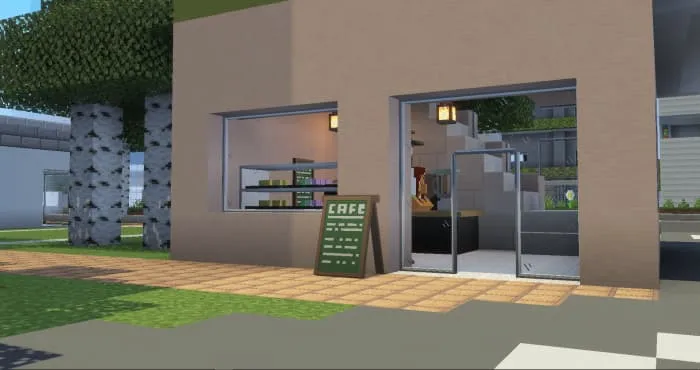 Открытое кафе