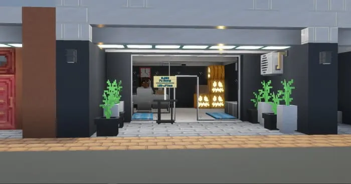 Вход в магазин