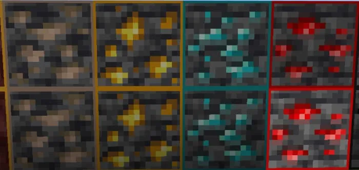 Варианты руд с границами