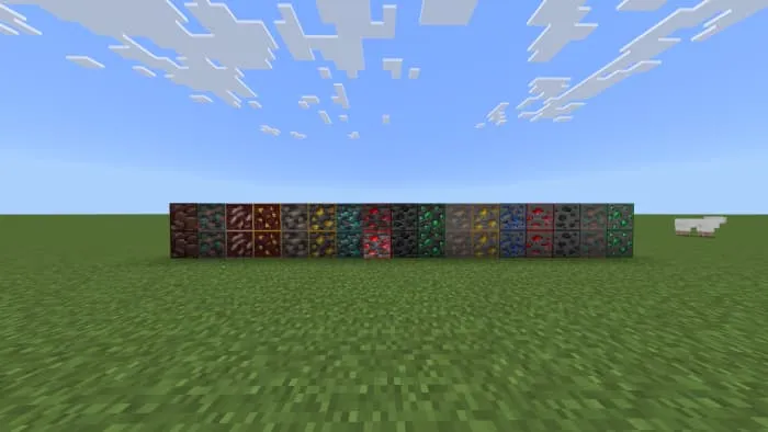 Все варианты руд с контурами