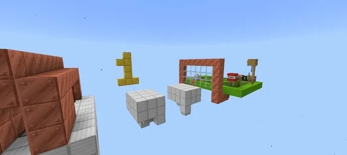 Первый уровень паркура