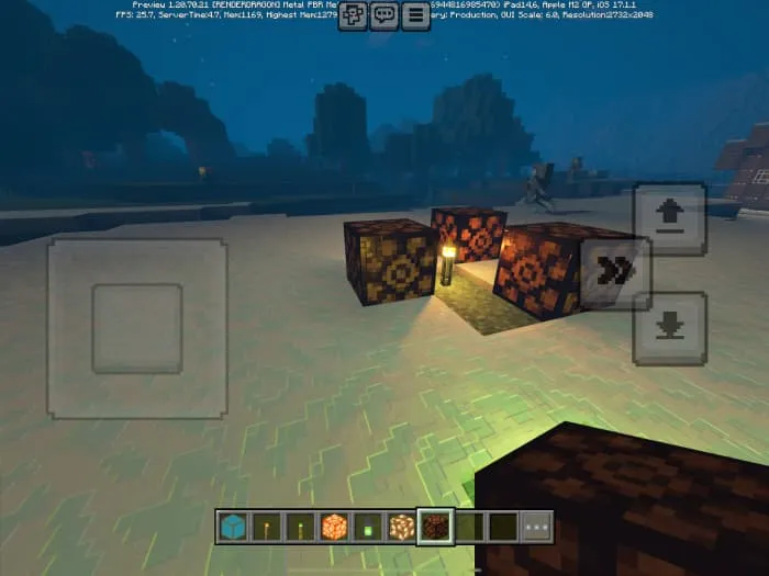 Свет от факела