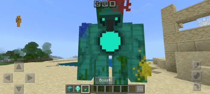 Вид морского голема