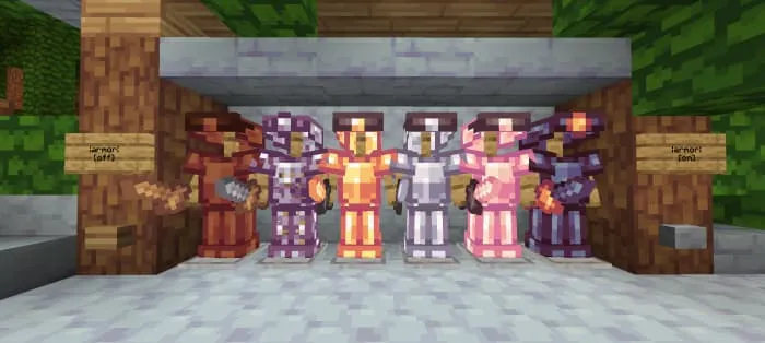 Новые текстуры брони