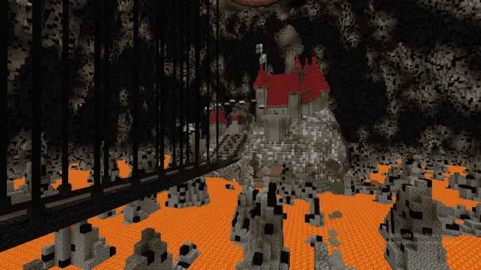 Секретная база под горой