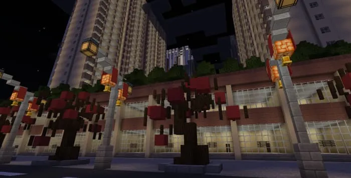 Вид на высотки