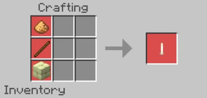 Крафт стержня края