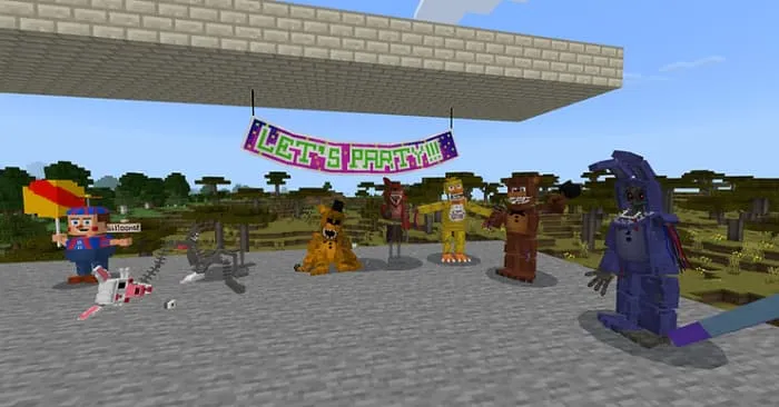 Блоки с ниматрониками