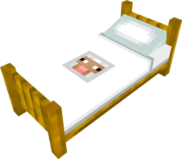 Кровать с овцой