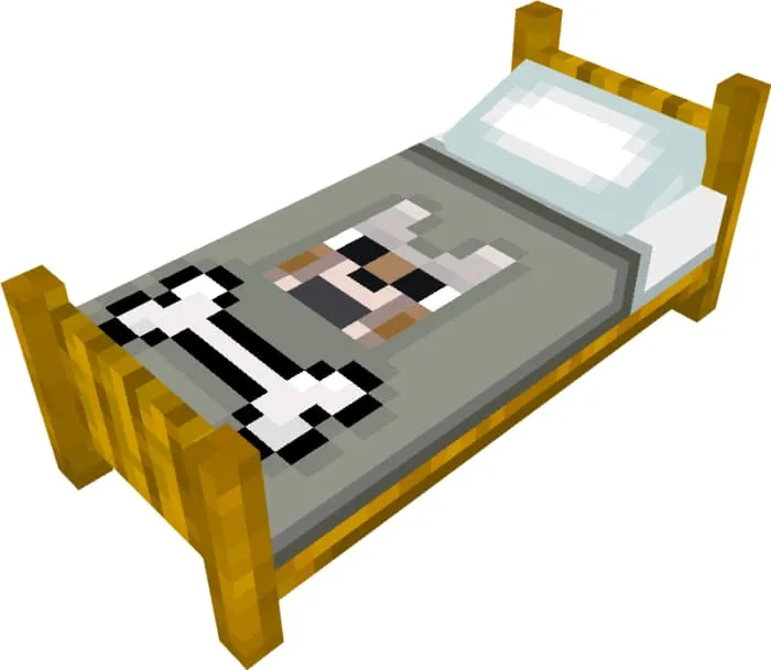 Кровать с волком