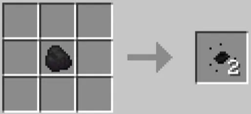 Крафт угольного комка