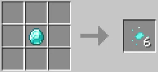 Крафт алмазного комка