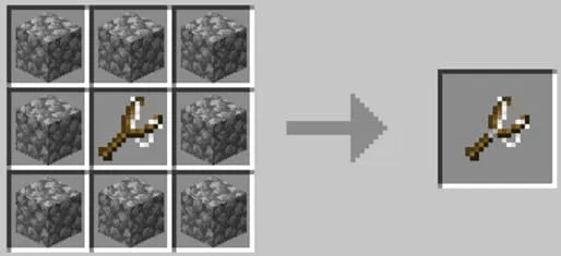 Крафт каменной рогатки