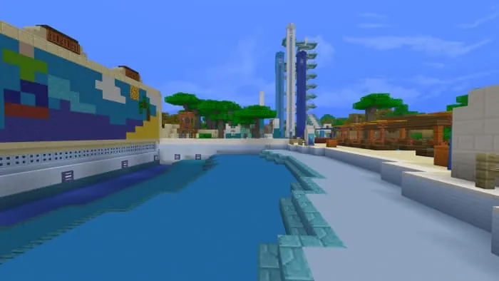 Бассейн в парке