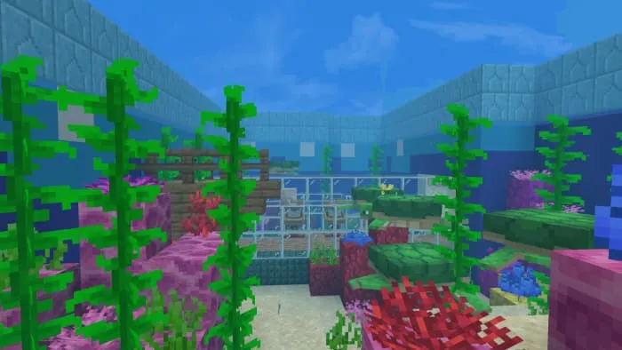 Аквариум с животными