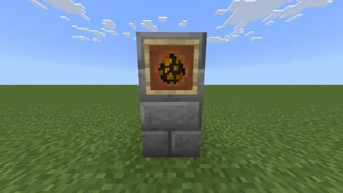 Яйцо светлячка в рамке