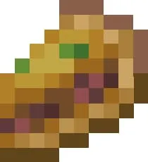 Кусочек пирога с заварным кремом