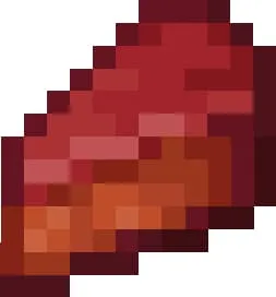 Кусок алого сыра