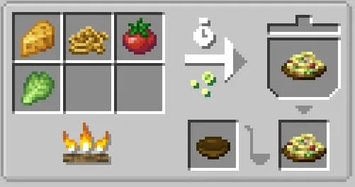 Рецепт овощной пасты с разделанным салатом