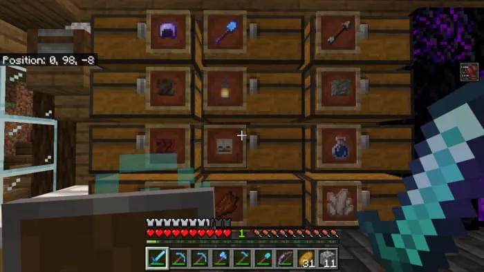 Хранилище сундуков