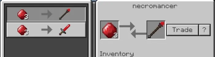 Получение рубинового посоха и меча