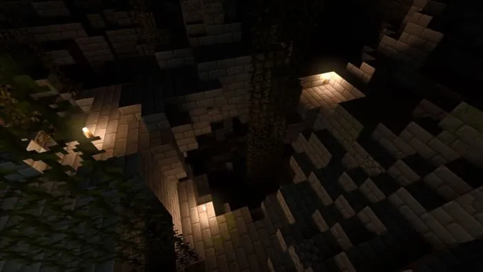 Структура каменного подземелья