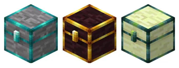 Варианты улучшенных сундуков