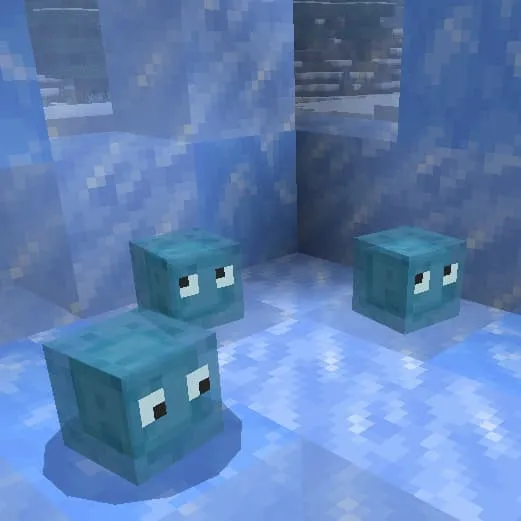 Мобы: Кубики льда