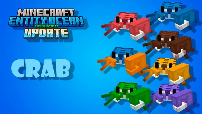 Цветные крабы