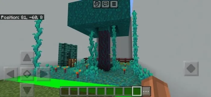 Уровень с лесом