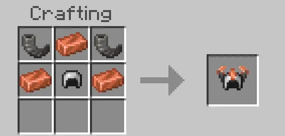Крафт с железным шлемом